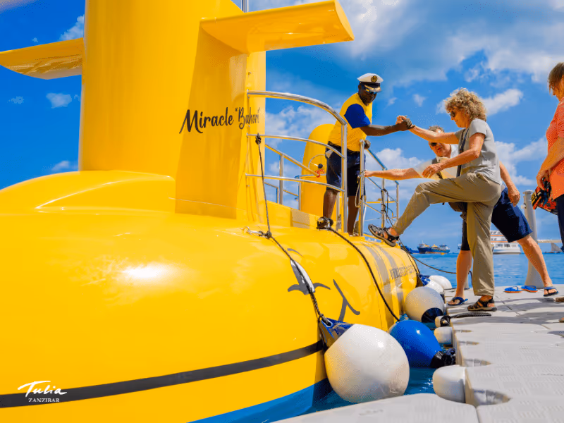 semi-submarine experience – sunset cruise