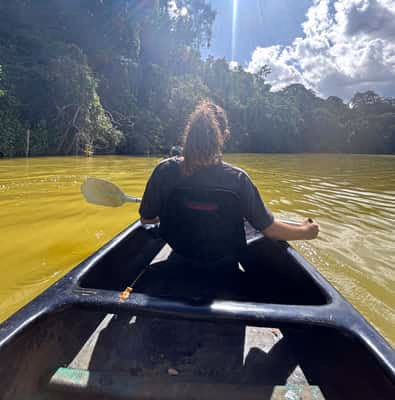 Canoeing in Arusha National Park