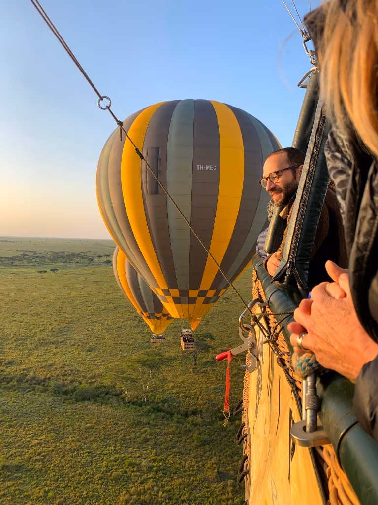 Hot Air Balloon Flight in Tarangire National Park