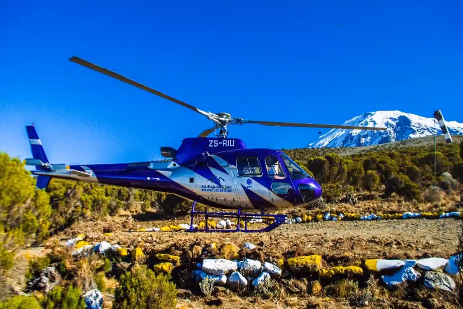 Mount Kilimanjaro Helicopter Scenic Flight